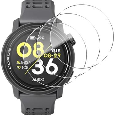 Imagem de Murmure [Pacote com 3 protetores de tela para COROS Pace 3/COROS Pace 2/COROS APEX 2, dureza 9H [clareza HD] Película de vidro temperado antiarranhões, fácil instalação, sem bolhas