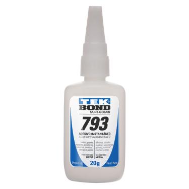 Imagem de Cola Tek Bond Instantanea Adesiva Super 20g