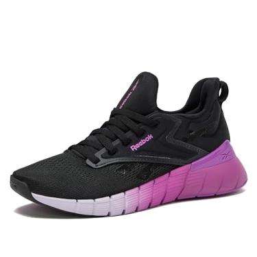 Imagem de Reebok Tênis feminino Nano Gym, Preto/Roxo Rave/Digital Gleam, 34