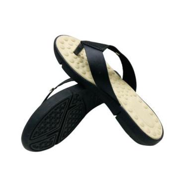 Imagem de Chinelo Ortopédico Feminino Esporão Massageador Macio Amortecedor Sand