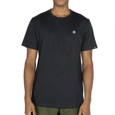 Imagem de Camiseta Element Mini Emb WT25 Masculina Marinho, G, Gulf blue