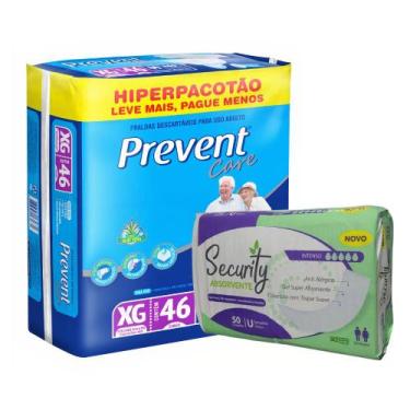 Imagem de Kit Fralda E Absorvente Descartável Geriátrico Atacado Revenda Barato 