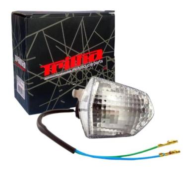 Imagem de Pisca Completo Pop 110i Traseiro Esquerdo Lente Cristal - Trilha