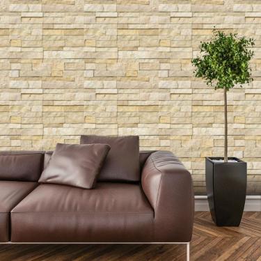 Imagem de Papel de Parede Adesivo Pedra Lavável Cozinha 3 metros