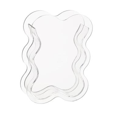 Imagem de WeiLaiKeQi Vaso hidropônico de acrílico vaso de flores Decoração de plantas domésticas Ornamento para presente, Transparente