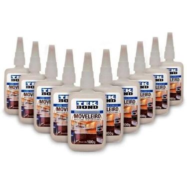 Imagem de 10 Un Cola Adesivo Instantânea Tekbond Moveleira 793 100Gr - Tek Bond