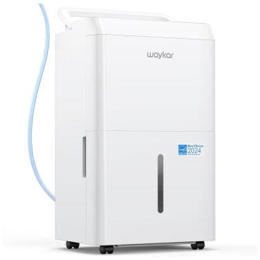 Imagem de Desumidificador Waykar 70,97 Litros Energy Star com Bomba para Grandes Ambientes de até 666 metros quadrados - Casa, Porão, Comercial e