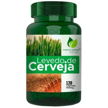Imagem de Levedo de Cerveja 120 Cápsulas - Fonte Verde