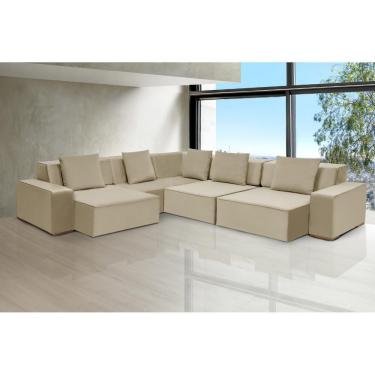 Imagem de Sofá De Canto Dubai 3,32x3,32m-bege
