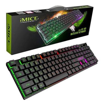 Imagem de Teclado Game Profissional Luminoso Mecânico