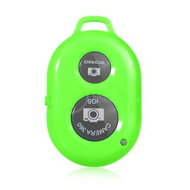 Imagem de Controle Remoto Disparador De Fotos Bluetooth Selfie - Verde