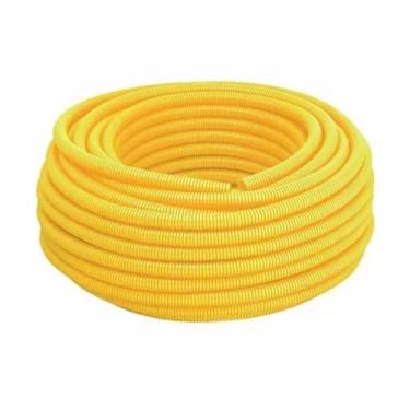 Imagem de Eletroduto Conduíte Corrugado 1" Amarelo 25m