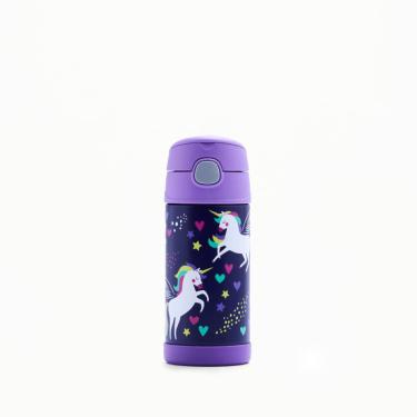 Imagem de Garrafa Térmica Infantil Funtainer Unicórnio Alado Thermos - 355ml