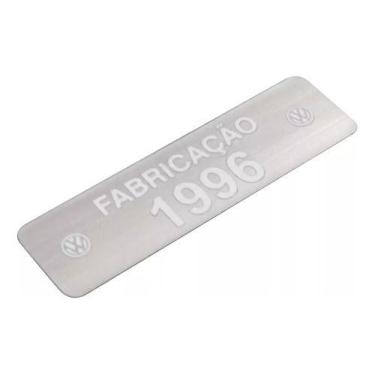 Imagem de Adesivo Etiqueta Ano Fabricação Compatível Volkswagen 1996 - SPTS