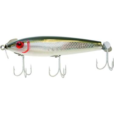 Imagem de MirrOLure Isca de hélice 5M-18, verde Twitch Bk/branco/prata, 9,5 cm 14,7 g