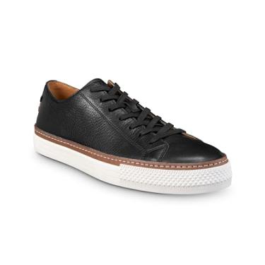 Imagem de Allen Edmonds Tênis Oxford masculino casual com cadarço Paxton, Couro preto, 38