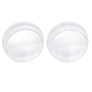 Imagem de 2 peças de capas de lentes transparentes para motocicletas compatíveis com Honda Shadow Phantom Spirit Fury Interstate Metropolitan Valkyrie 1300 600 750 VT400 VT750 VT1300