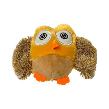 Imagem de Brinquedo Napi Pelúcia Coruja Bege para Cães