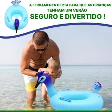 Imagem de Boia Inflável Pavao Infantil para Piscina Snel Home, Pavao, único