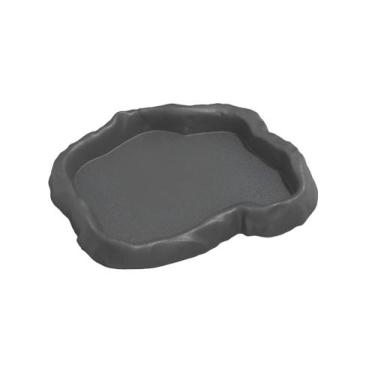 Imagem de Nomoy Pet Nw-41L Grey Comedouro Para Repteis 23x17x3cm