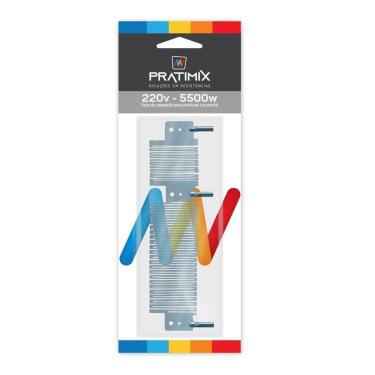 Imagem de Resistência para Chuveiro Pratimix Tipo Ultra 3T - 220x5500W Max Ducha Bello Banho L Bel