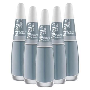 Imagem de Kit 5 Esmaltes Coleção A Cor da Sua Moda Cor Laguna Impala