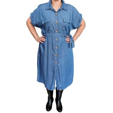 Imagem de Vestido Feminino Sisal jeans Plus Size Appe