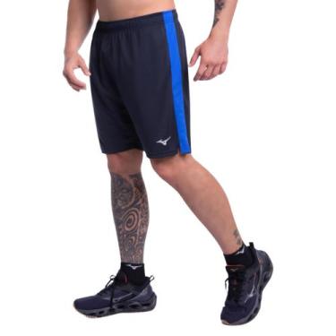Imagem de Bermuda de Treino Mizuno Root Mesh Masculina, Azul, G