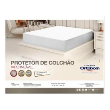 Imagem de Capa Protetora Para Colchão Impermeável Ortobom Queen