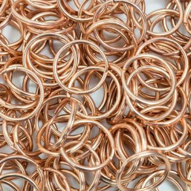 Imagem de Argola Rose Gold 23mm Para Chaveiros Lembrancinhas Sem Corrente 1000 P