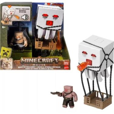 Imagem de Boneco e Personagem Minecraft Filme THE BIG ONE 8C - Mattel, Ghast