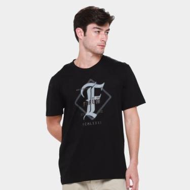 Imagem de Camiseta Forum I Masculina, Preto, GG
