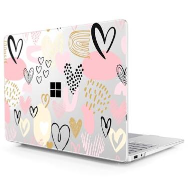 Imagem de Lepeoac Capa transparente para laptop Microsoft Surface 2025 de 13 polegadas - Windows 11 Copilot+ PC - Capa para tela sensível ao toque (serve no modelo 2095, não serve para outro laptop de