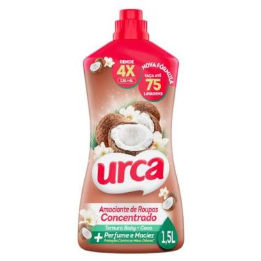 Imagem de Amaciante Concentrado Urca Ternura 1,5l - 75 Lavagens