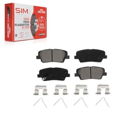 Imagem de Pastilhas de freio a disco traseiro SIM-1916 para Kia Sorento Hyundai Santa Fe Sport XL