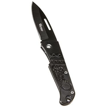 Imagem de Western YG03 Canivete Dobrável, Preto/Prata, 14.8 cm