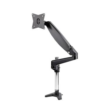 Imagem de StarTech.com Braço para monitor de mesa para monitor VESA único de até 81.3 cm ou 124.5 cm Ultrawide 8 kg/17.6lb - Articulação de movimento total e altura ajustável - Braçadeira C, ilhós - Braço de