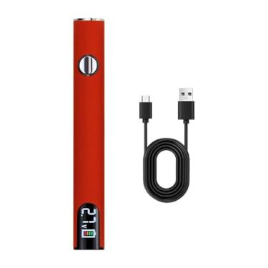 Imagem de shamjina Kit de ferro de solda com bateria, caneta de solda sem fio recarregável USB para eletrodomésticos, Vermelho