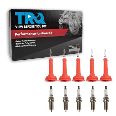 Imagem de TRQ Kit de ignição vermelho compatível com Volvo S60 2004-2006 S80 2006-2006-2007 V50 2005-2007 V70 XC70