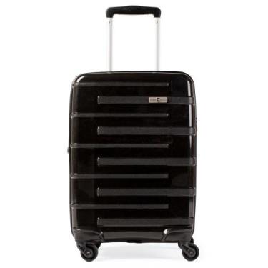 Imagem de Mala de Bordo Polipropileno 4 Rodas Suissewin Montreux Preto, P