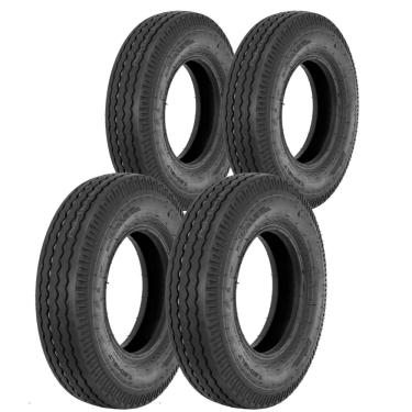 Imagem de Kit 4 Pneus 10.00-20 Liso 16 Lonas 146/143K CSP20 Chengshan