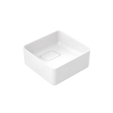 Imagem de Cuba De Apoio Docolflow 30x30 12020504026 Quadrada Branca Esmaltada