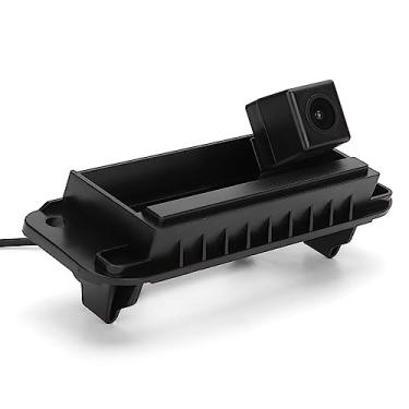 Imagem de aqxreight Trunk Parking Camera Câmera de Visão Traseira de Monitoramento Reverso Sem Perfuração ABS Ângulo de Visão Ampla Alta Definição Visão Noturna Ajuste para W204 W212 C200 Classe C