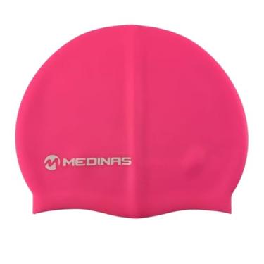 Imagem de Touca de Natação Medinas Silicone Classic - Rosa - Unico
