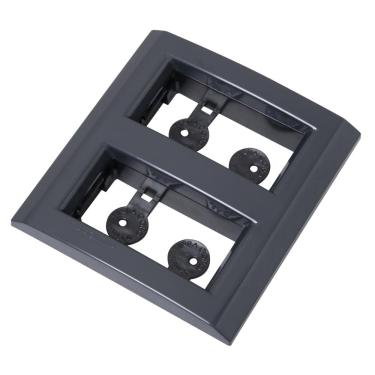 Imagem de Placa para Movel 2 Postos Tramontina Liz Grafite