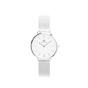 Imagem de Relógio feminino pulseira prata Harlem Silver 32mm-Saint Germain
