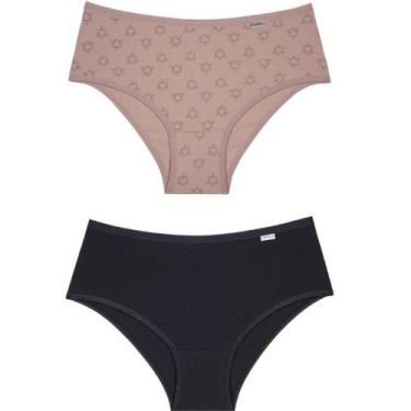 Imagem de Kit 2 Calças DelRio 50368 Romance Estampado/Preto, Romance estampado, 