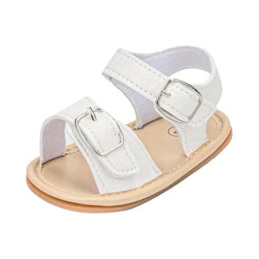 Imagem de Sandálias Unissex para Bebês - Verão - PU - Solado de Borracha Antider