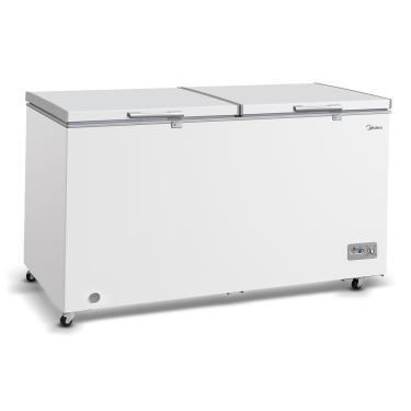 Imagem de Freezer Horizontal Midea 2 Portas 508l Mdrc698fzd01 Branco 110V