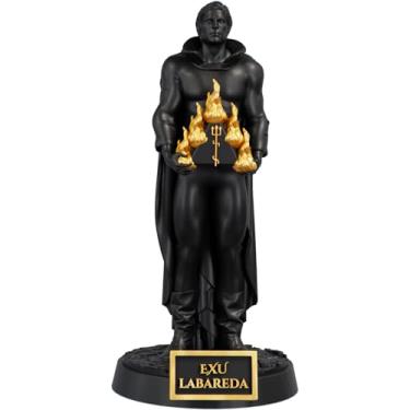 Imagem de Estátua Exu Labareda Umbanda Candomblé (Cor Aurum Noctis)
